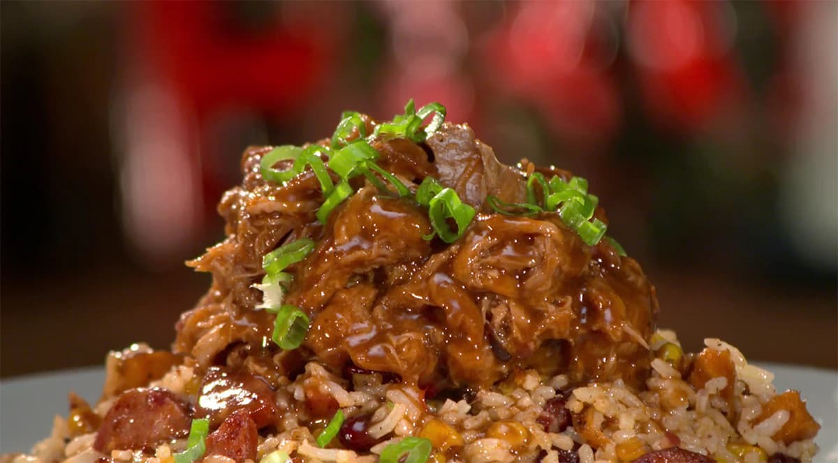 CAJUN PORK FRIED RICE
